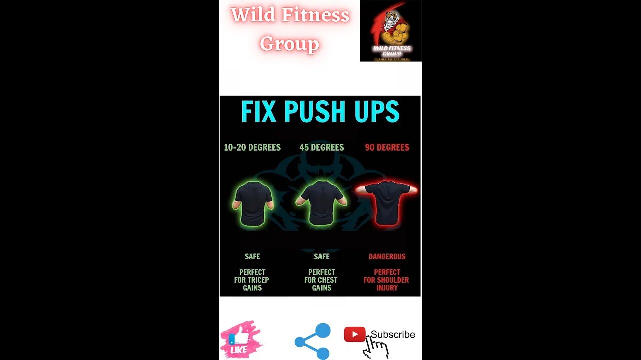 🔥Fix push ups🔥#fitness🔥#wildfitnessgroup🔥#shorts🔥