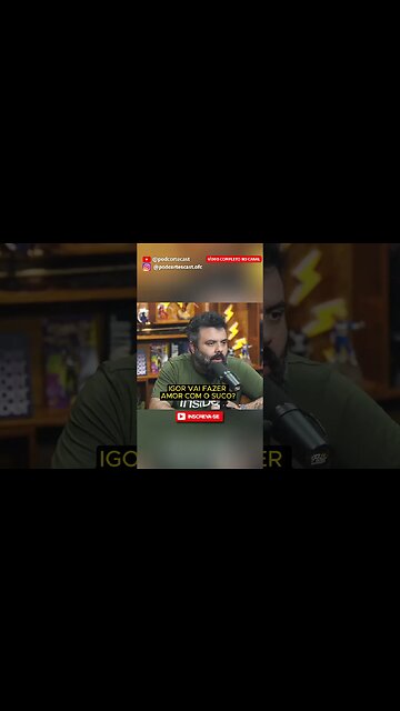 IGOR VAI FAZER AMOR COM O SUCO? #shorts #rodrigogoes #fakenatty #maromba #suco #igor3k