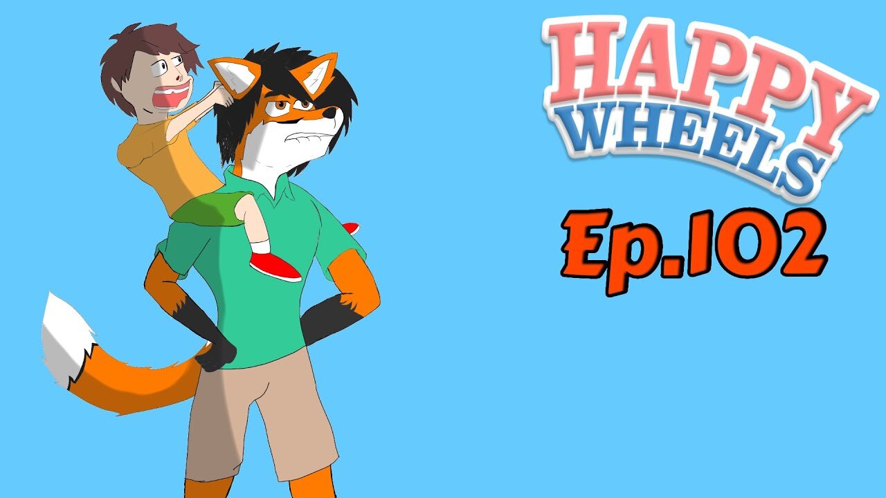 TailslyPlays Happy Wheels[Ep.102]we going to save a princess ft.Cityfounder