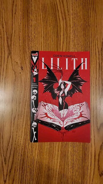 Lilith #1 Vault Comics #QuickFlip Comic Book Review Corin Howell