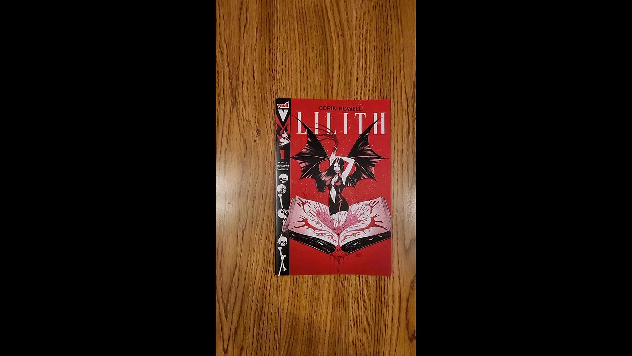 Lilith #1 Vault Comics #QuickFlip Comic Book Review Corin Howell