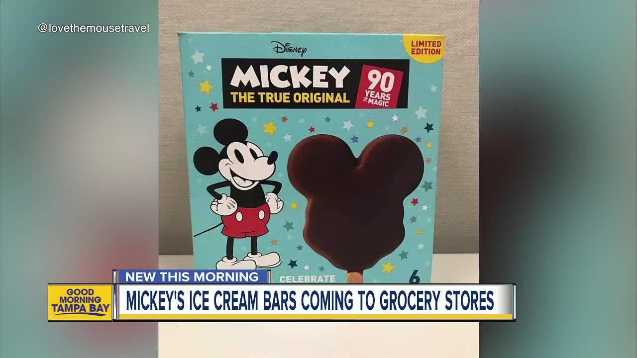 Oh Boy! Mickey Ice Cream Bars coming to grocery stores