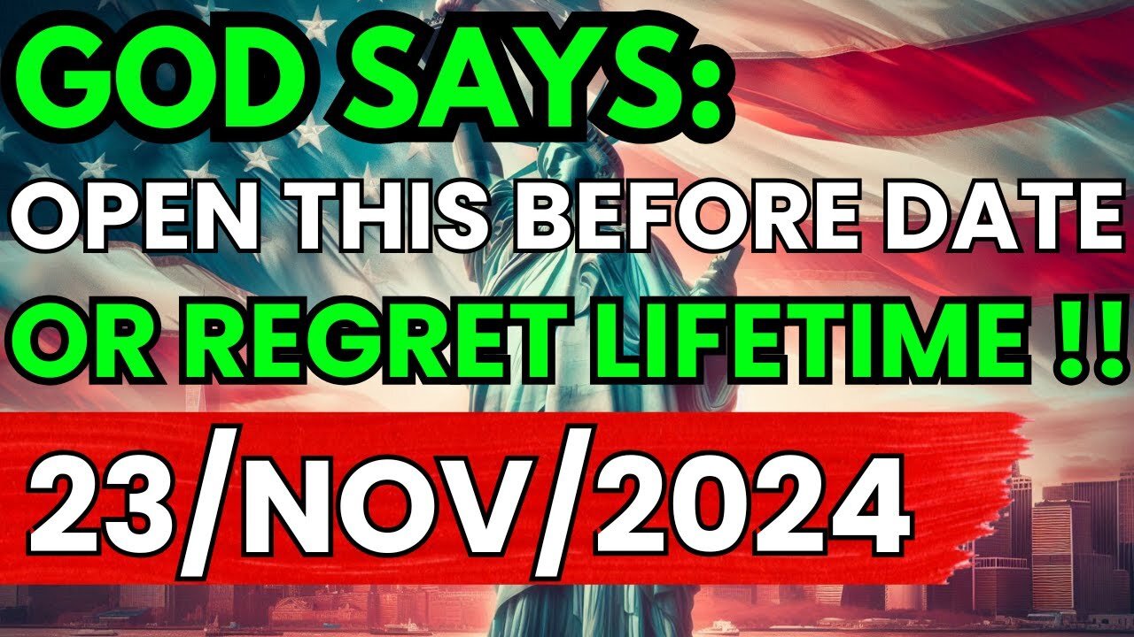 GOD SAYS~OPEN THIS OR REGRET LIFETIME ! WARNING Julie Green PROPHETIC WORD🚨URGENT Prophecy,god Jesus