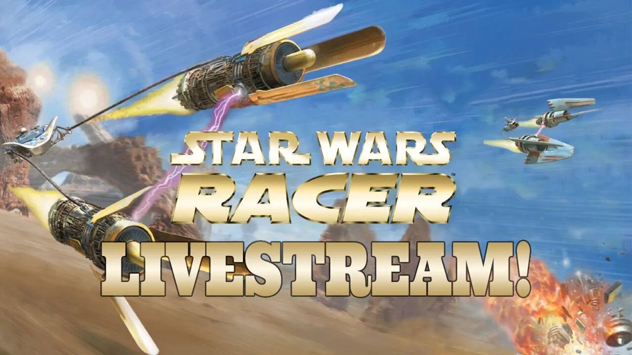 NOW THIS IS PODRACING! - Star Wars Episode 1 Podracing stream