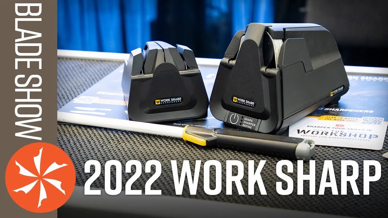 New Work Sharp Knife Sharpeners at Blade Show 2022 - KnifeCenter.com