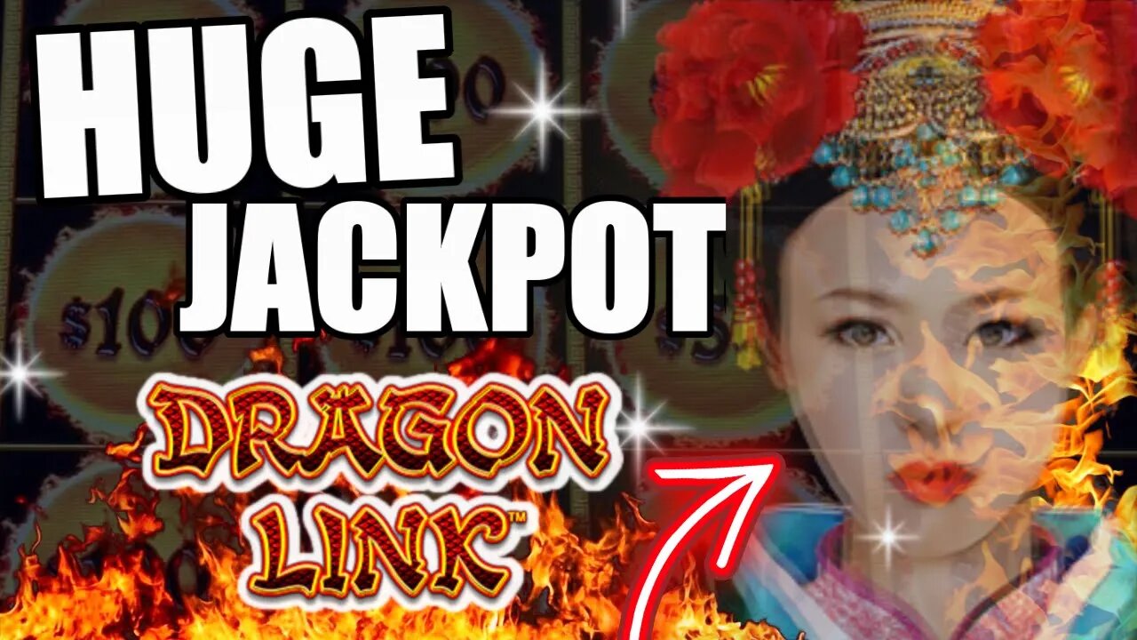 💥 HUGE JACKPOT on Autumn Moon 🐉 Dragon Link High Limit Slot Machine! Winning Huge at the Casino