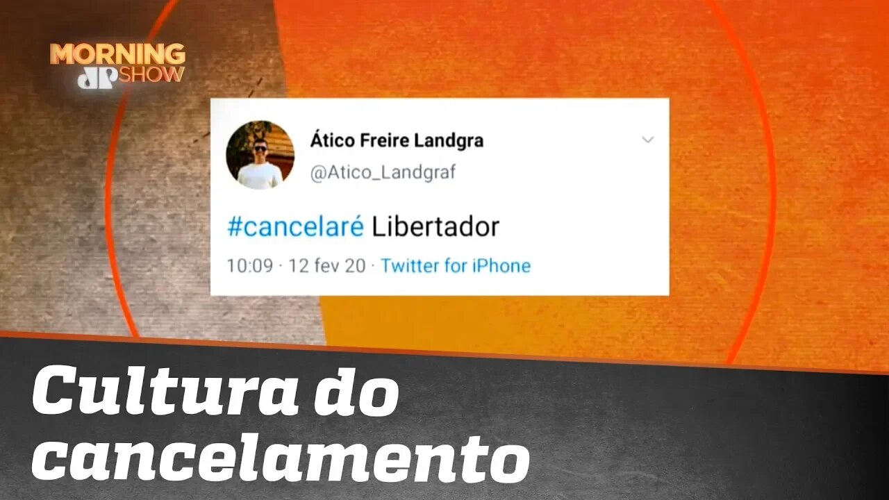 Bancada reflete sobre a cultura do cancelamento