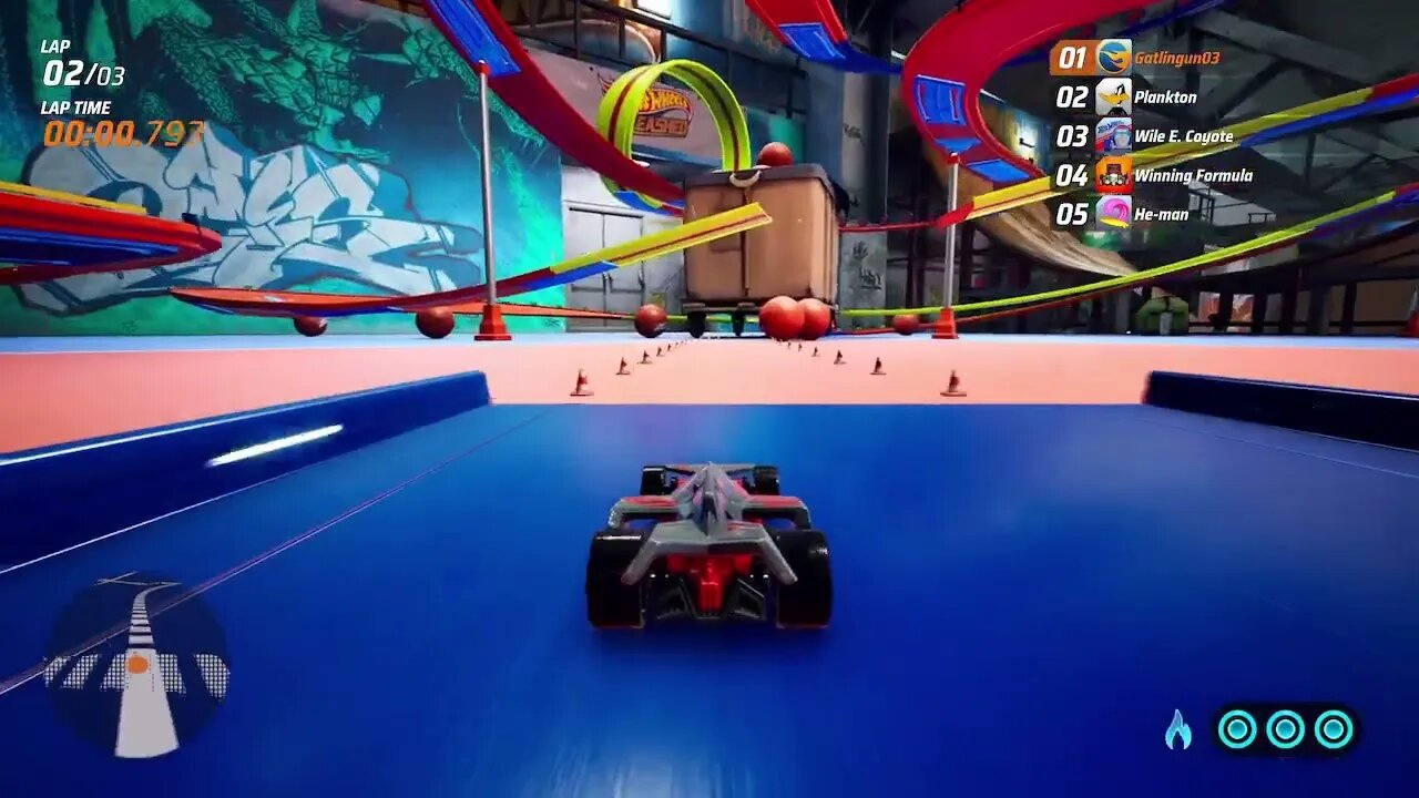 Hot Wheels Unleashed - Skatepark Environment: Slam Race Track