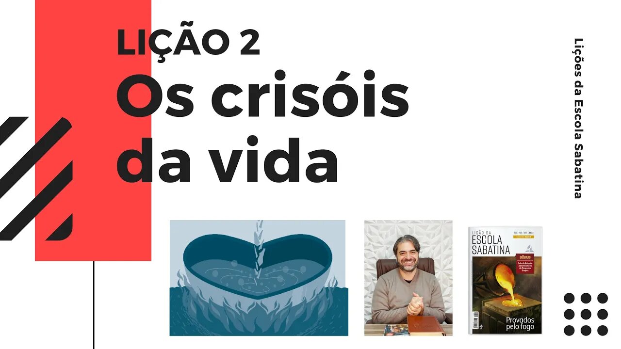 LIÇÃO 2 - DE ONDE VÊM AS PROVAÇÕES? - Leandro Quadros - Lição da Escola Sabatina - Estudo da Bíblia