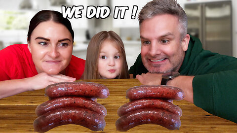 Brits Make American Style Sausage from Scratch | for the first time!