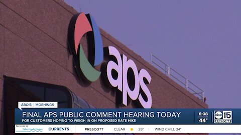 Final public comment on APS rate hike proposal to be held Thursday