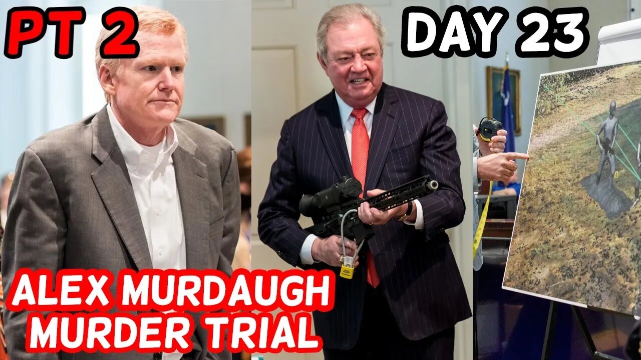 ALEX MURDAUGH TESTIFYING, Watch Live! Alex Murdaugh Murder Trial | Day 23 PT2