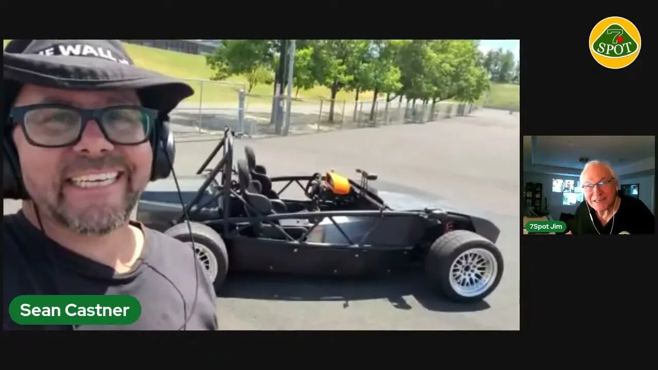 Sean Castner's Exocet at Pacific International Raceway