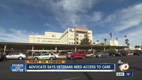 TEAM 10: advocate says veterans need access to care