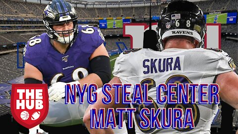 New York Giants sign Center Matt Skura | Offensive Line is DEEP | Andrew Thomas Practice