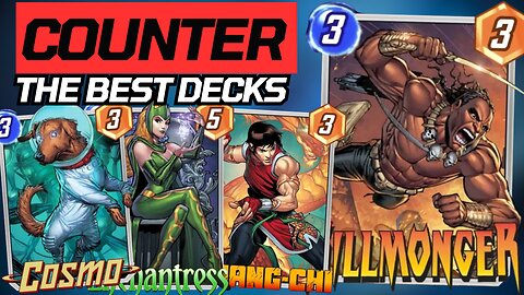 THIS DECK CAN COUNTER SOME OF THE BEST DECKS IN THE GAME RIGHT NOW IN MARVEL SNAP!!