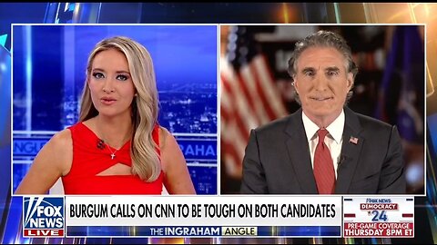 Gov Doug Burgum to CNN: Ask Joe Why He Lied About Hunter's Laptop