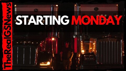 BREAKING NEWS: TRUCKERS WARN LOADS TO NYC WILL BE REJECTED STARTING MONDAY