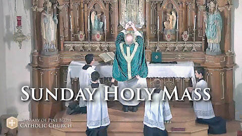 Holy Mass for the Eighteenth Sunday in Ordinary Time, Aug. 1, 2021
