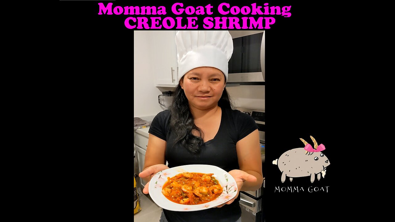 Momma Goat Cooking - Creole Shrimp - Spicy Shrimp and Healthy