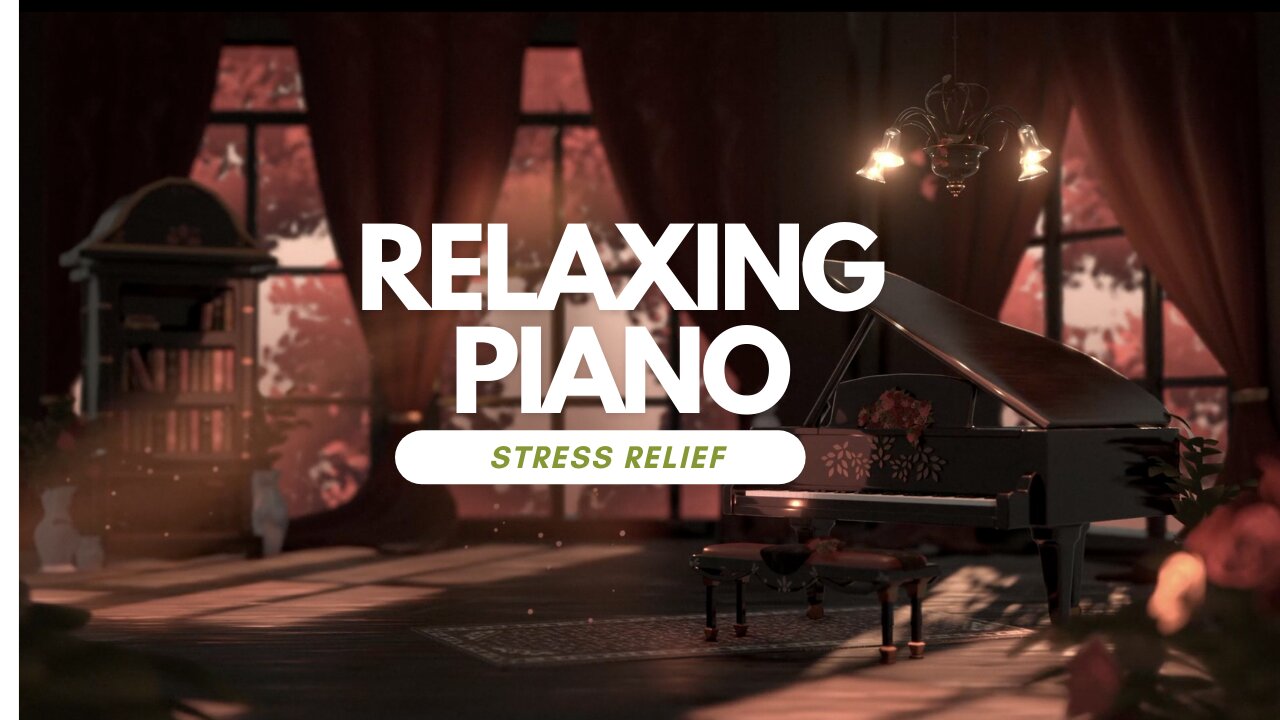 Relaxing Piano Music For Stress Relief And Sleep. Focus On Work, Calm Vibes For Anxiety And Stress