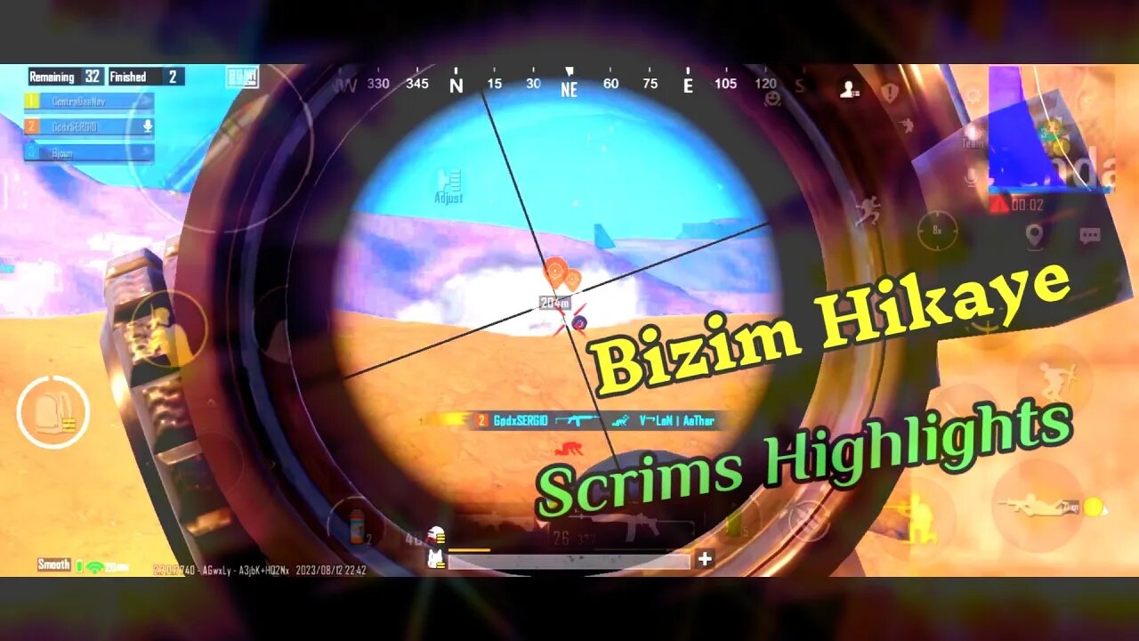 Bizim Hikaye X scrims highlights😀