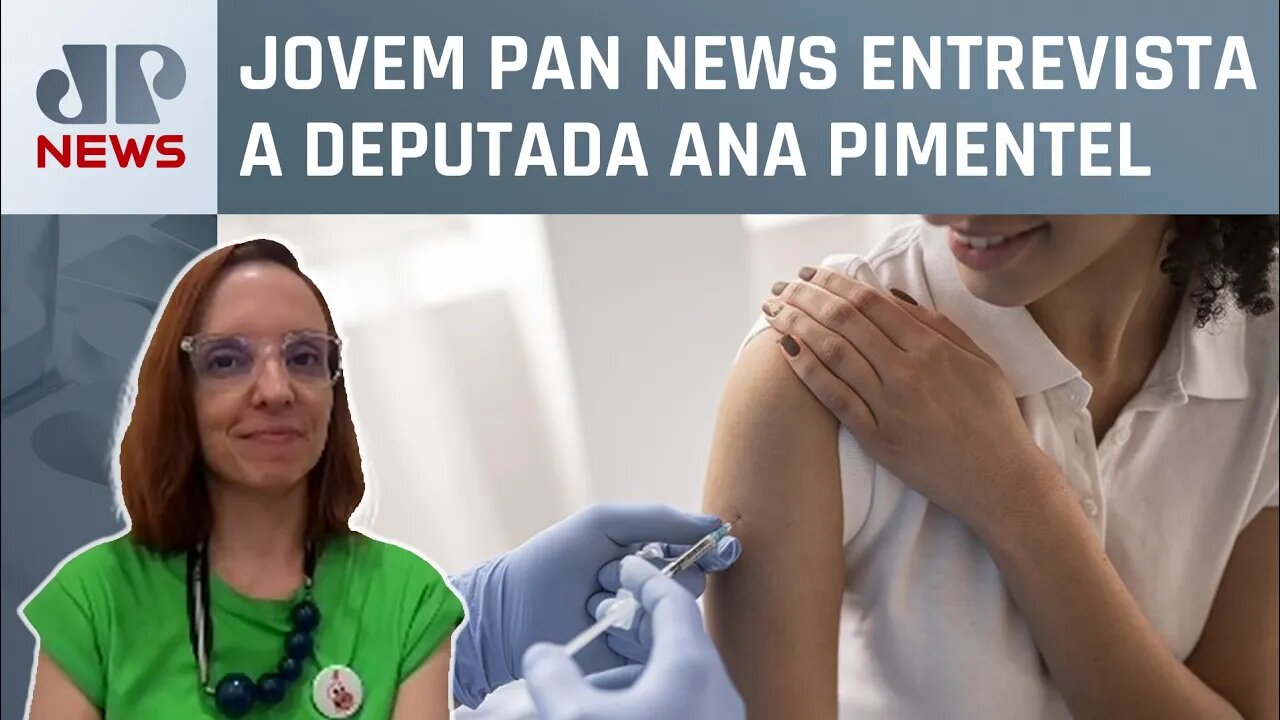 Deputada fala sobre o lançamento da Frente Parlamentar da Vacina no Congresso