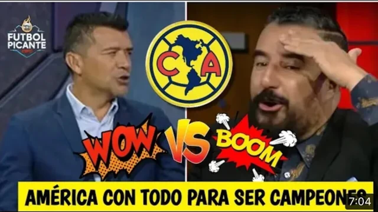 SE ENCENDIÓ DEBATE entre BORGETTI y ÁLVARO por lucha del AMÉRICA al título Liga MX | Futbol Picante