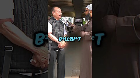 🔥"HEY..Watch Your Language"❗Fake Atheist caught lying #shorts #atheist