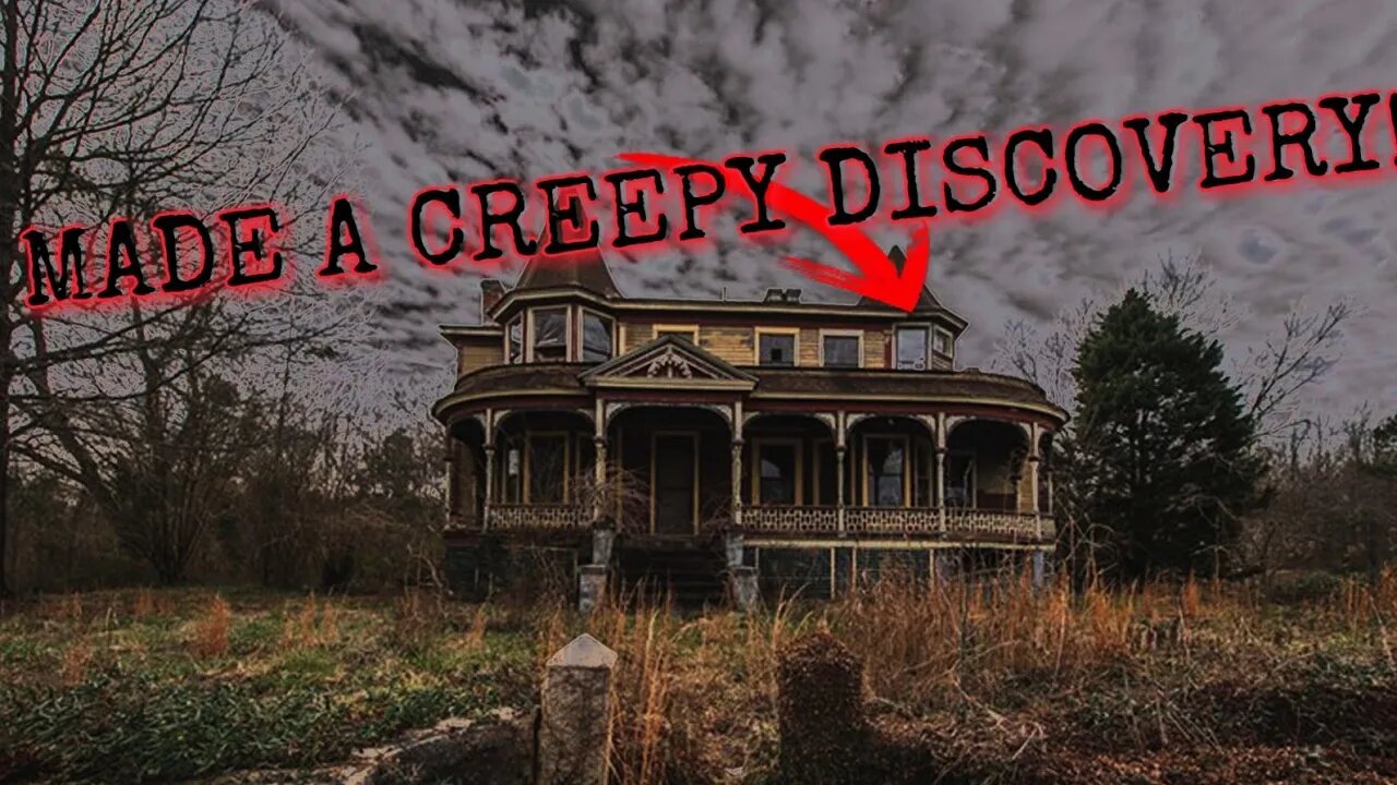 CREEPY DISCOVERY IN ABANDONED MANSION Ft Carlo Paolozza!