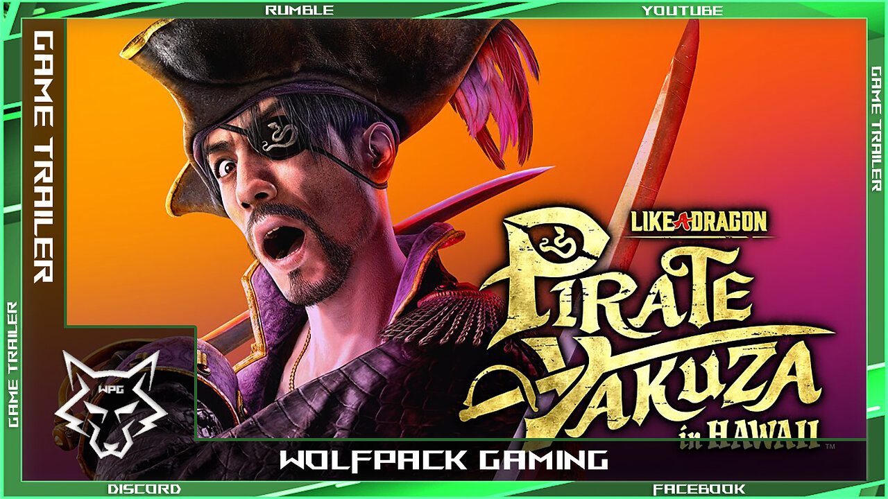 【 Like a Dragon Pirate Yakuza in Hawaii 】➞【 Official Reveal Trailer 】➞【 2024 】