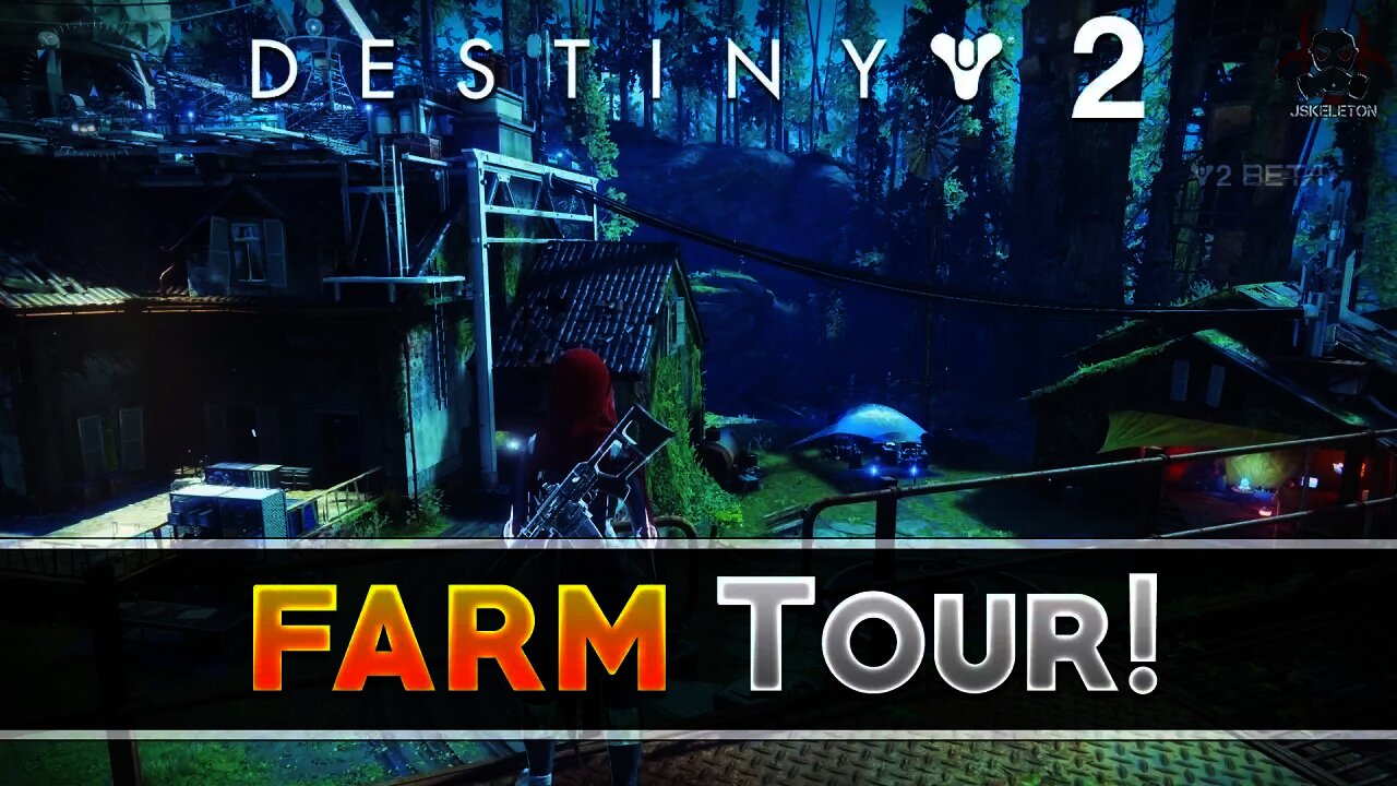 Destiny 2 - Farm (New Social Space) Full Tour & First Look