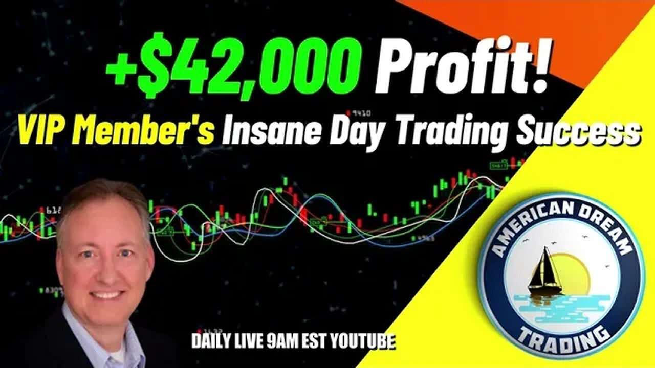 VIP Member's Journey To Insane Profit - +$42,000 Day Trading Success In The Stock Market