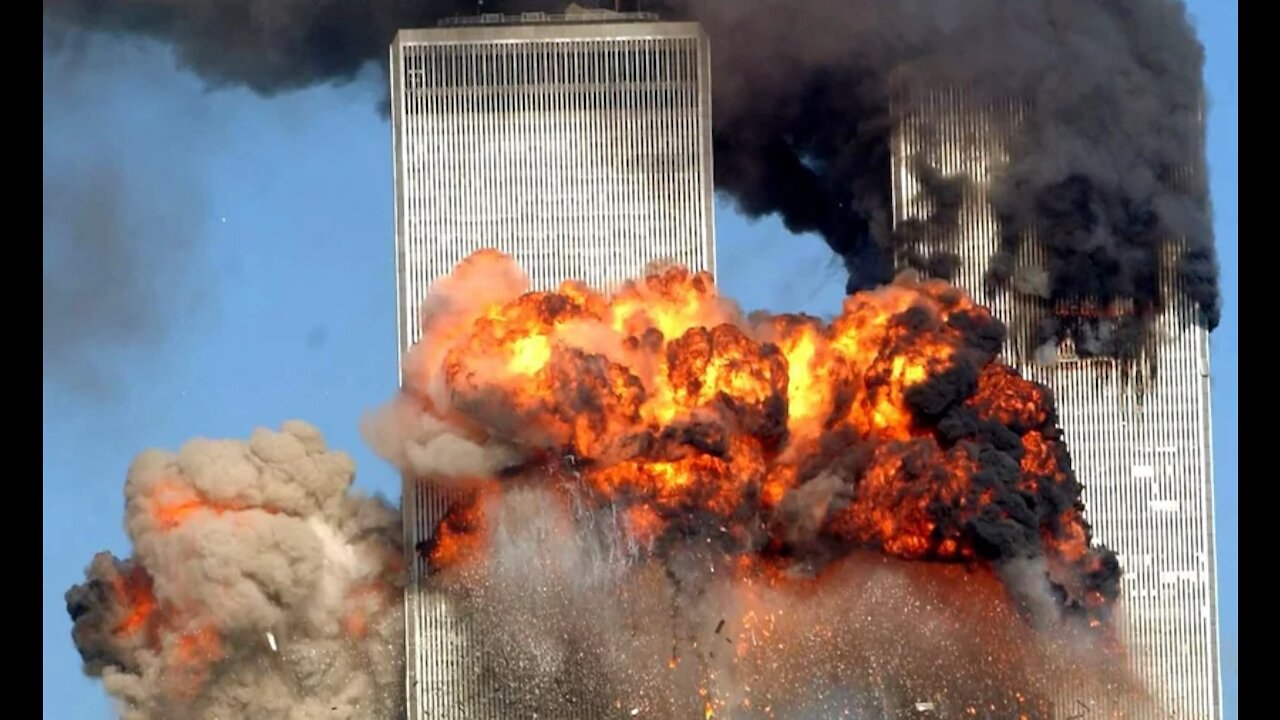 Eyewitness footage taken while fleeing the collapse and subsequent debris cloud.