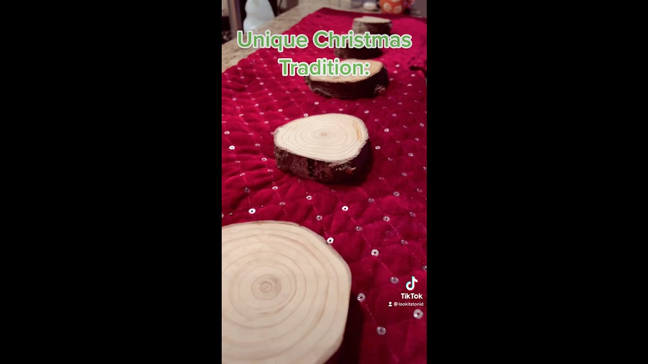 Unique Christmas Tradition!