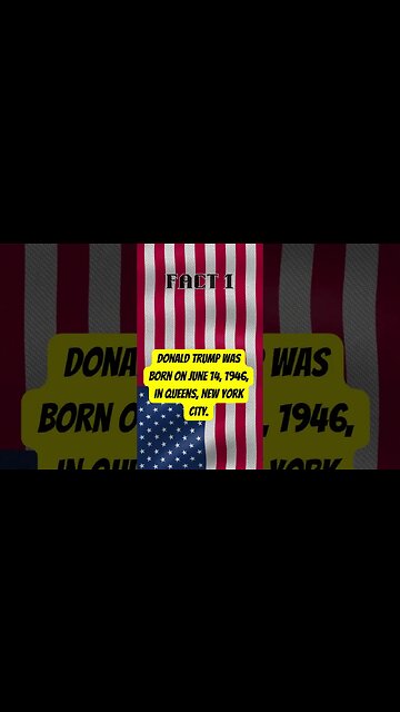 Facts about Donald Trump 1