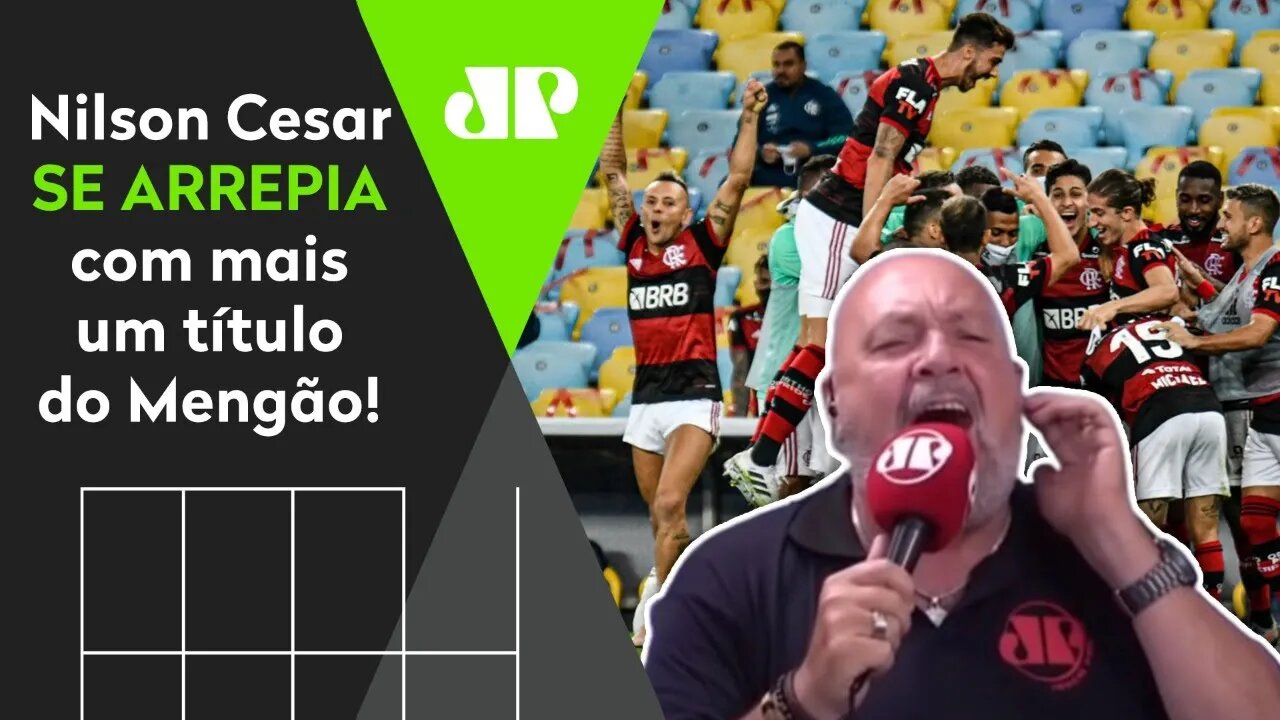 "Você SEMPRE me EMOCIONA, Flamengo!" Narrador SE ARREPIA com título sobre o Fluminense!