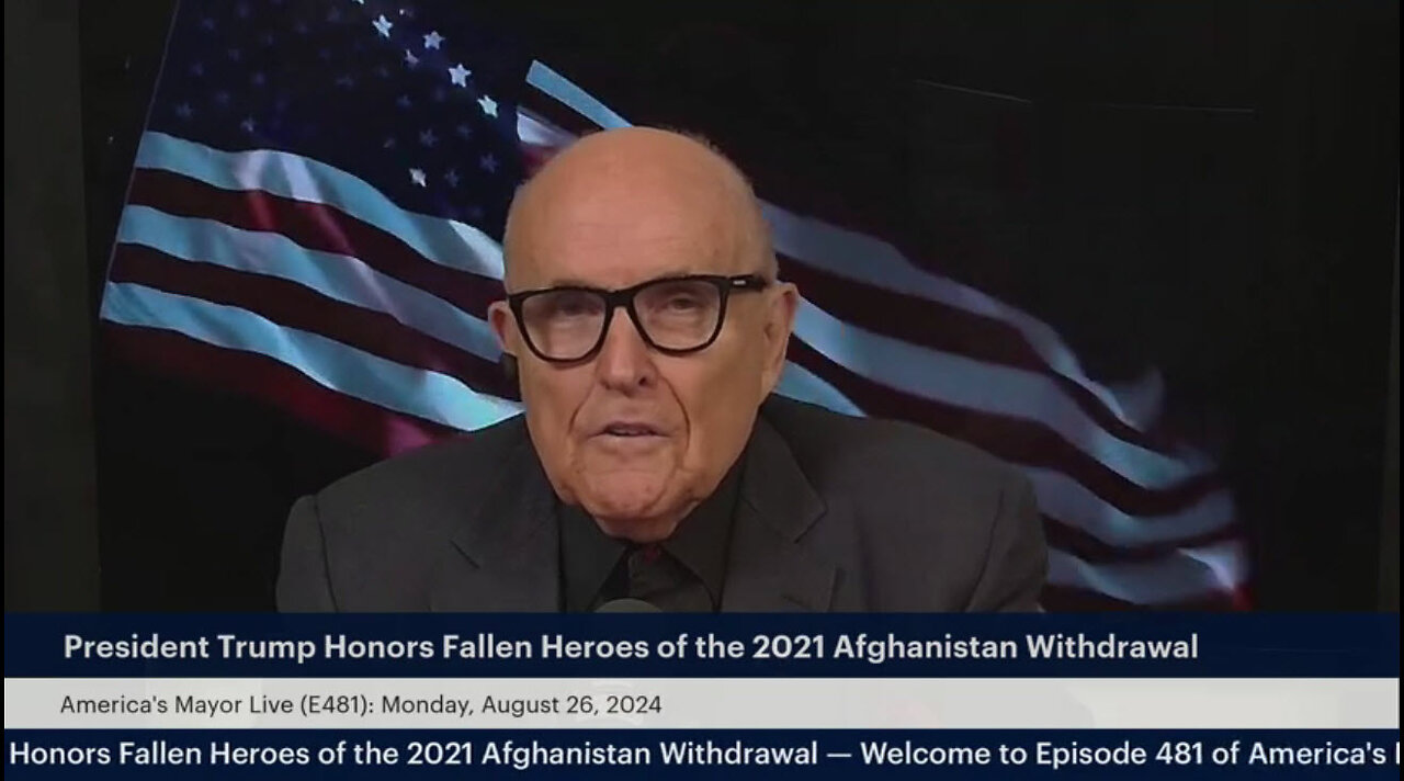 America's Mayor Live (E481): President Trump Honors Fallen Heroes of the 2021 Afghanistan Withdrawal