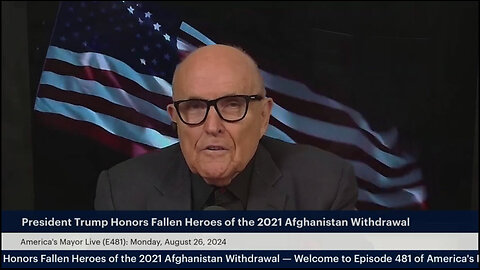 America's Mayor Live (E481): President Trump Honors Fallen Heroes of the 2021 Afghanistan Withdrawal