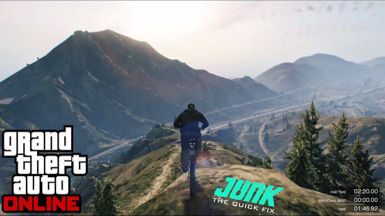 GTA Online Junk Energy Time Trials Mount Chiliad East Attempt 3