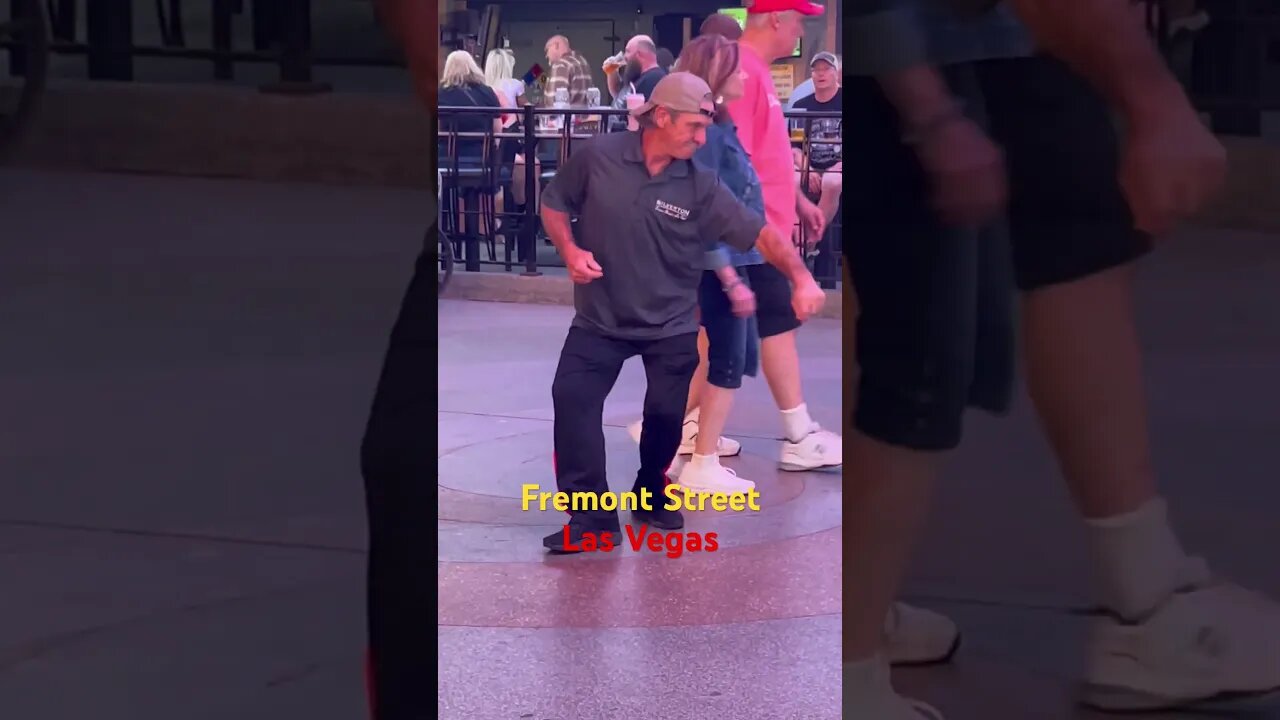 When was the first time you heard this song? Fremont Street solo dancer - nightly entertainment. ￼