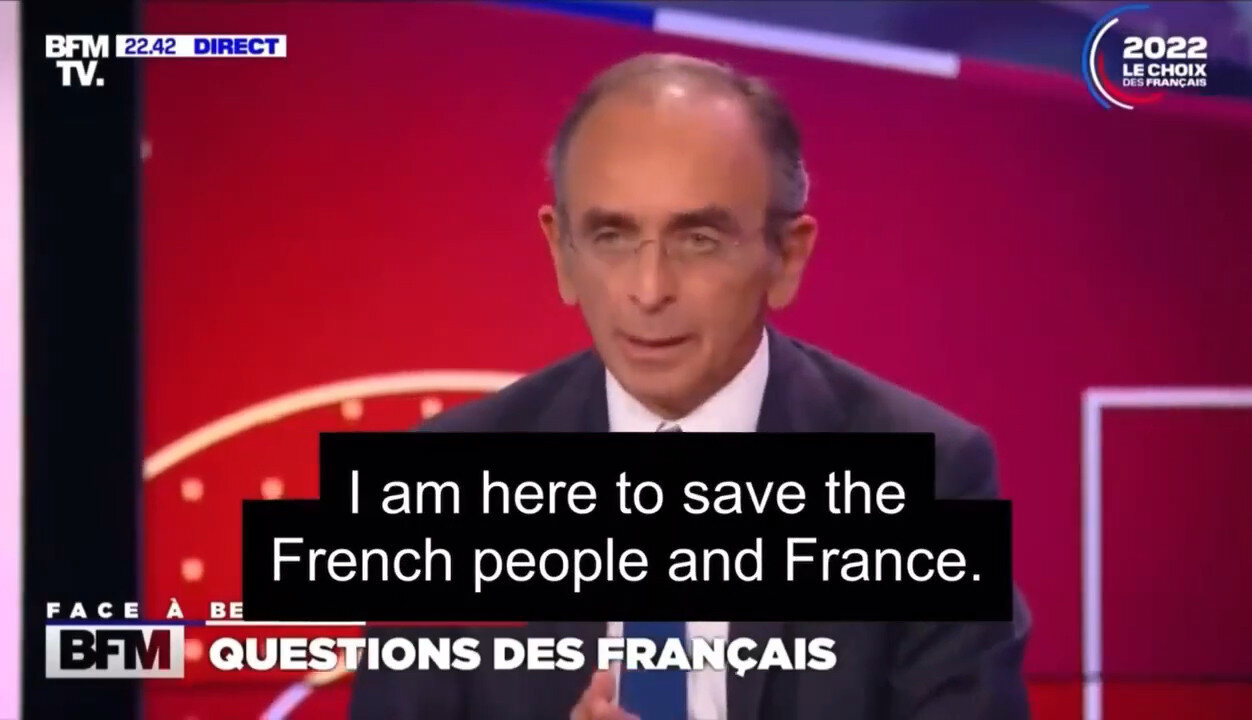 Éric Zemmour: I'm not the Santa Clause of Humanity!