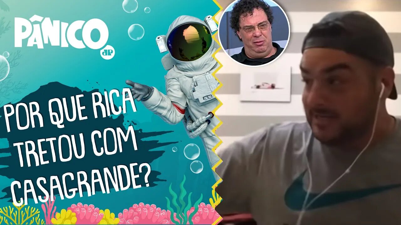 POLÊMICA! Rica Perrone comenta TRETA com Casagrande