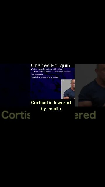 CHARLES POLIQUIN || Train 4 hours a week...no messing around; manage insulin like a caveman #shorts