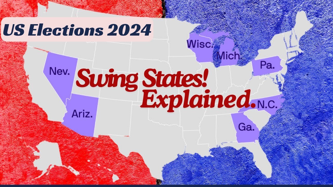 US Election 2024 Swing States Polls Trump vs Harris | Latest US Election News