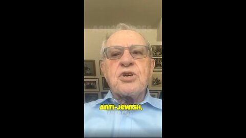 Democrat Alan Dershowitz Renounces Party after Dems embrace Hamas supporters at DNC Convention