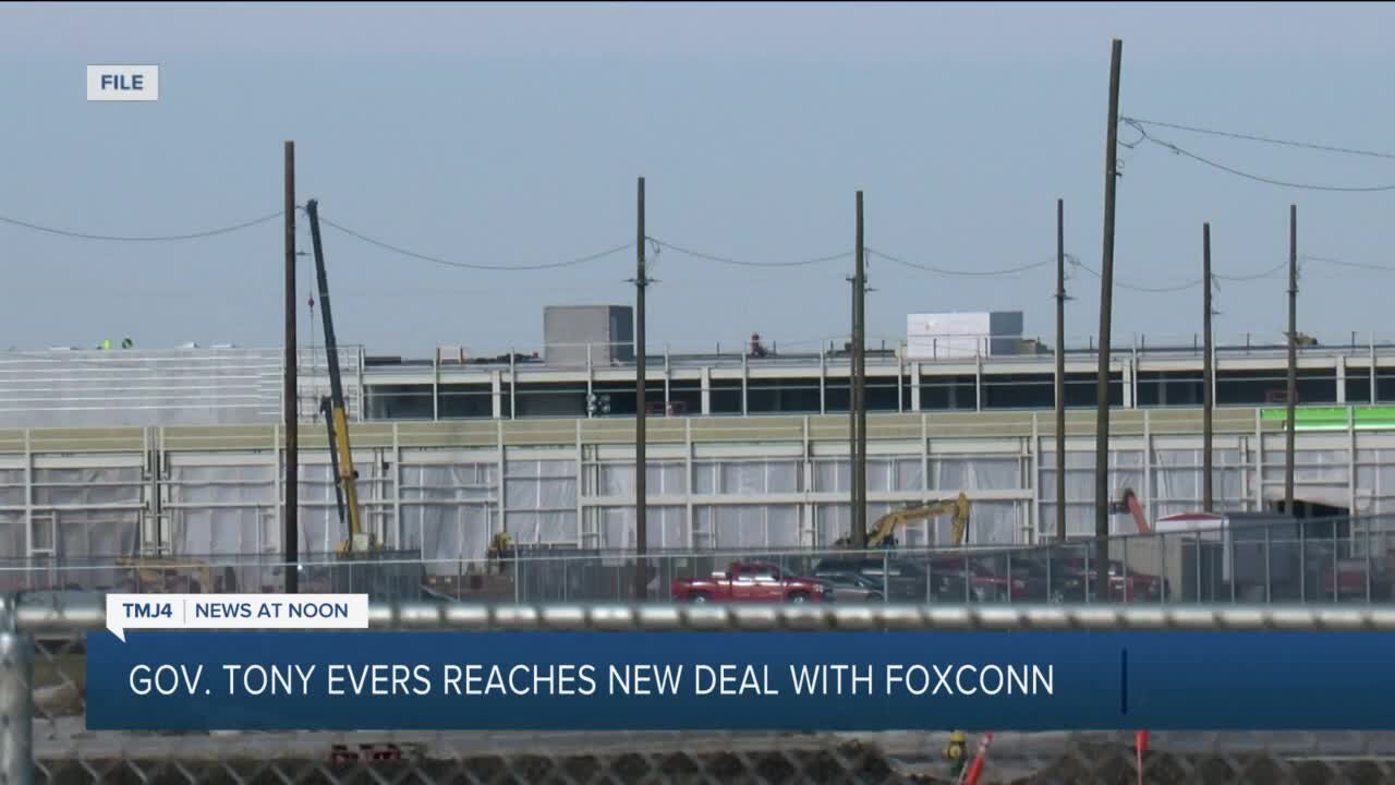 Foxconn, Wisconsin reach new deal on scaled back project