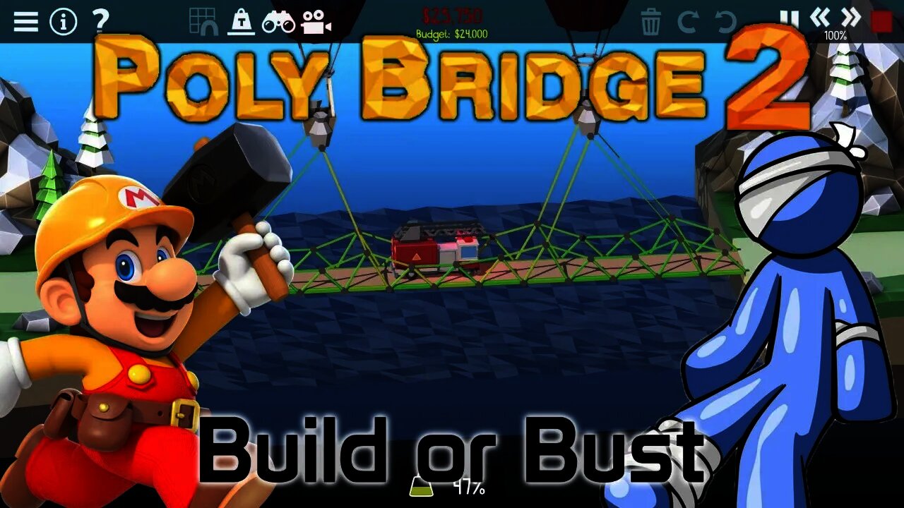 Poly Bridge 2 - Build or Bust