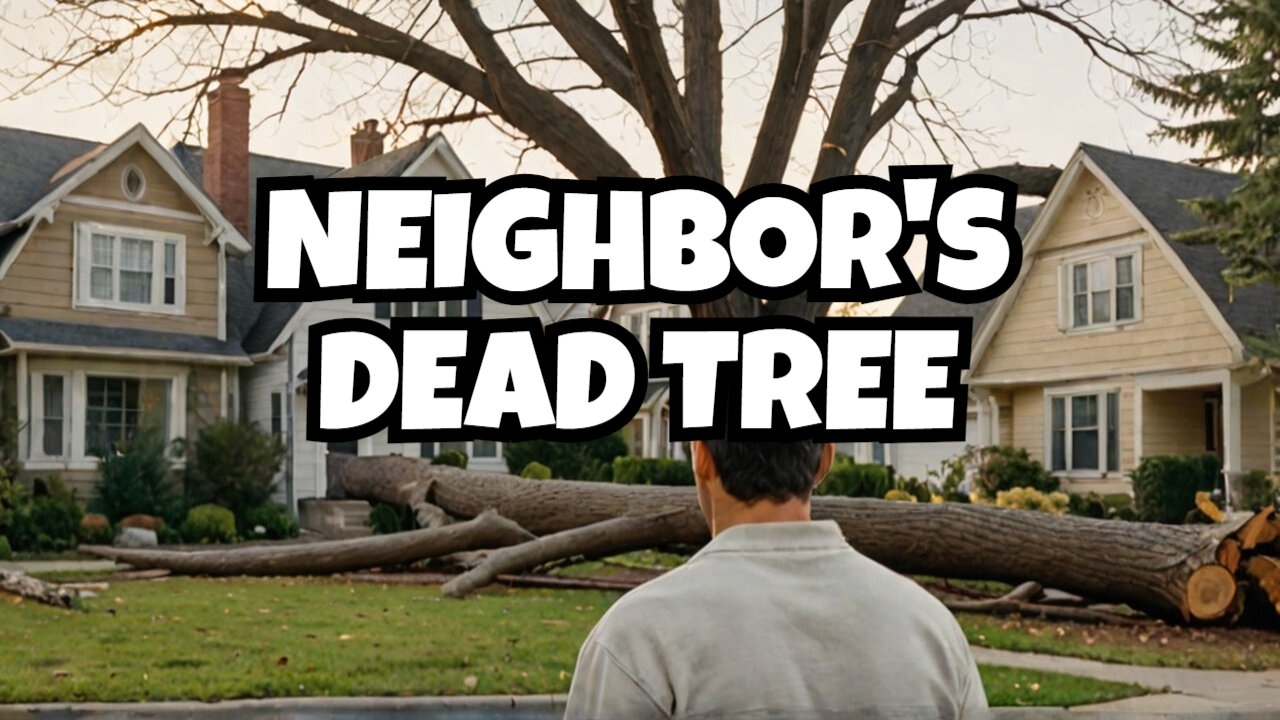 What’s the financial responsibility for your neighbors dead tree?