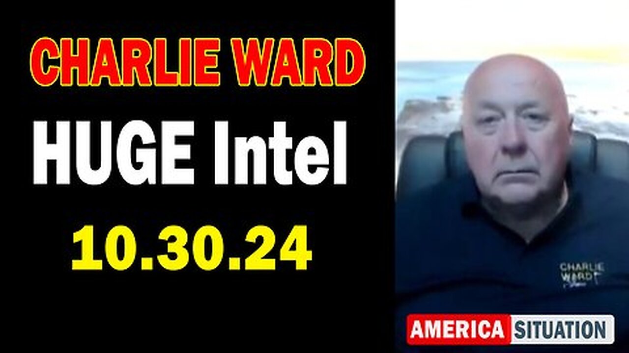 Charlie Ward HUGE Intel Oct 30- 'The Enemy Within With Patrick Byrne & Charlie Ward'